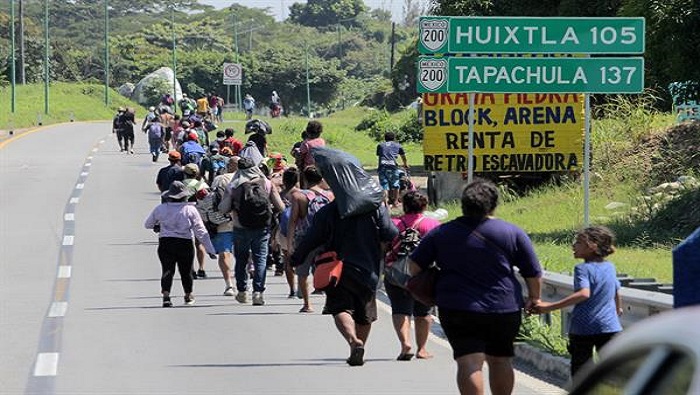 Espera Chiapas una nueva caravana de migrantes