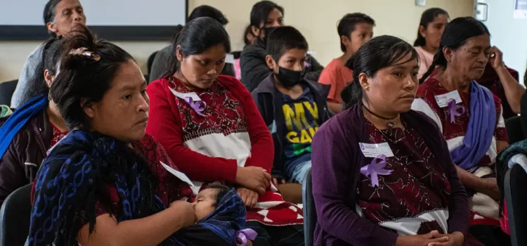 Realizan en Chiapas primer encuentro de mujeres indígenas desplazadas