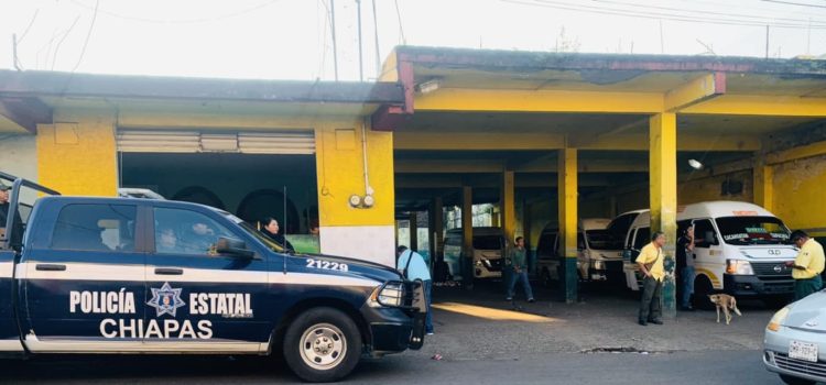 Transportistas de Chiapas suspenden servicio ante amenazas de cobro de piso