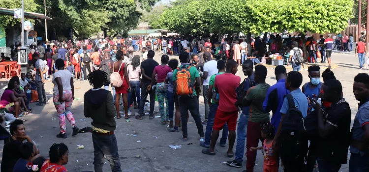 Reactivan trámites de asilo en Chiapas tras protestas de migrantes