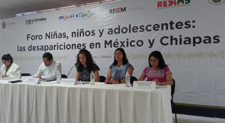 Desaparecieron mil 831 niños y adolescentes en cuatro años en Chiapas