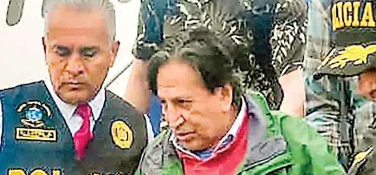 Dan prisión preventiva a Alejandro Toledo