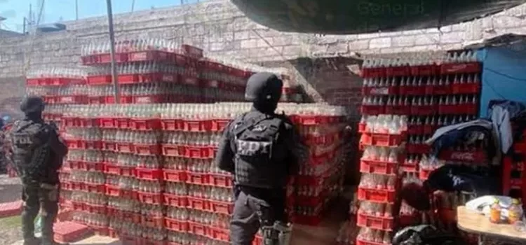 Aseguran cargamento de Coca