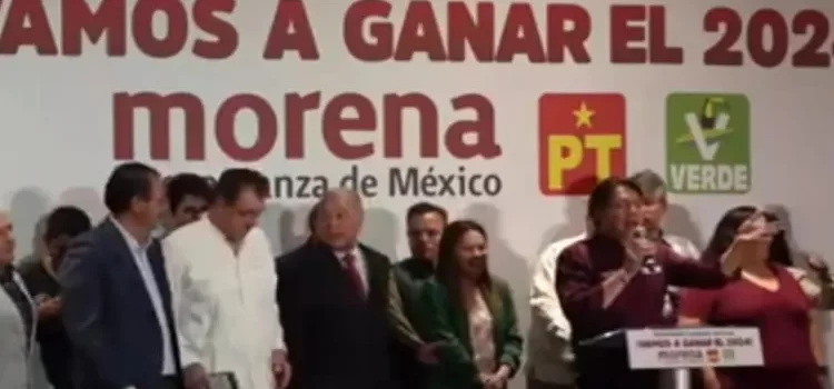 Ratifican Morena, PT y Verde alianza para el Plan C