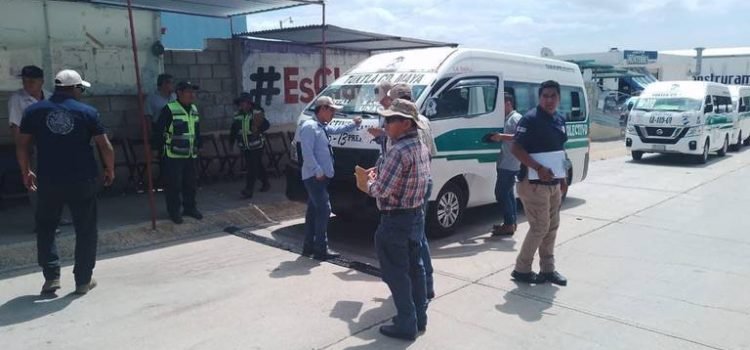 Autoridades aplican operativos en la ruta Ciudad Maya en Chiapas