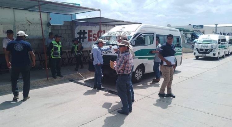 Autoridades aplican operativos en la ruta Ciudad Maya en Chiapas