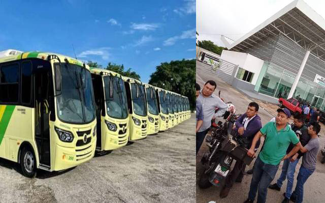 Paro laboral por choferes de Tuxtla deja sin servicio a usuarios por horas