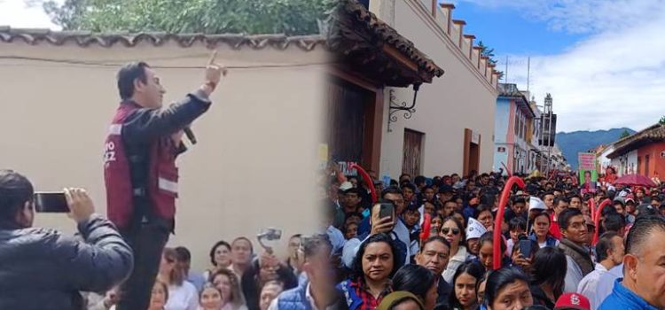 ERA se destapa como aspirante a Gobernador por Chiapas en San Cristóbal