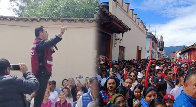 ERA se destapa como aspirante a Gobernador por Chiapas en San Cristóbal