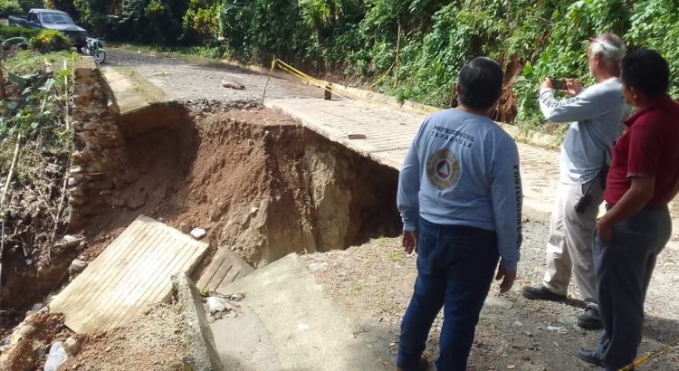 Fuertes lluvias dejan afectaciones en municipios de Chiapas