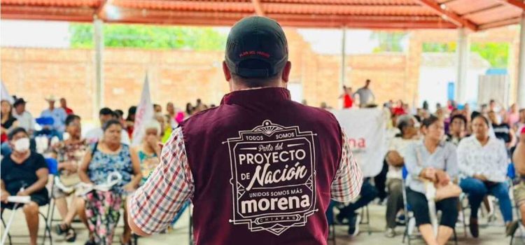 Morena en Chiapas exige justicia tras crimen de encuestadores en Juárez