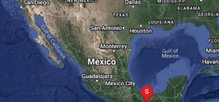 Se registra sismo de 5.1 grados al noroeste de Cintalapa