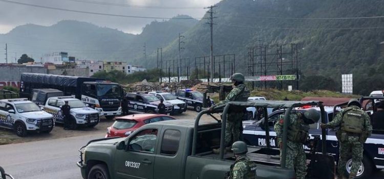 Dispositivo de seguridad evita bloqueo carretero anunciado por indígenas en Chiapas
