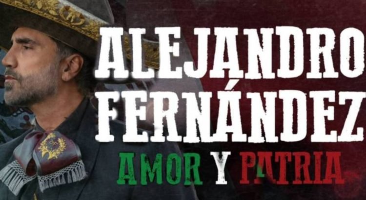 Alejandro Fernández anuncia concierto “Amor y Patria” en Tuxtla Gutiérrez