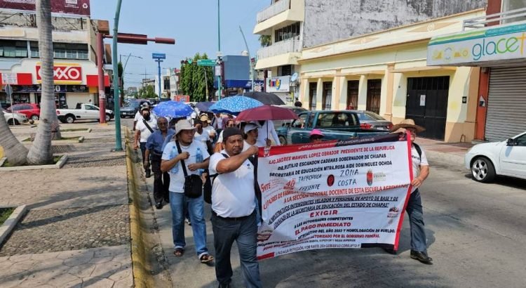 Más del 70% de docentes confirman paro de labores en Chiapas