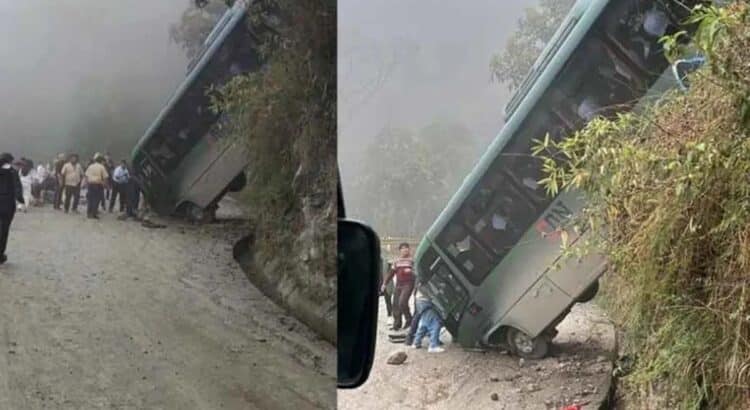 Seis turistas mexicanos heridos en volcadura de autobús cerca de Machu Picchu