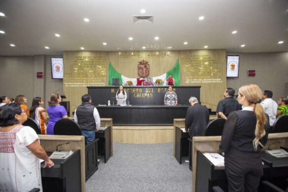 Mujeres chiapanecas son relegadas en el Congreso del Estado