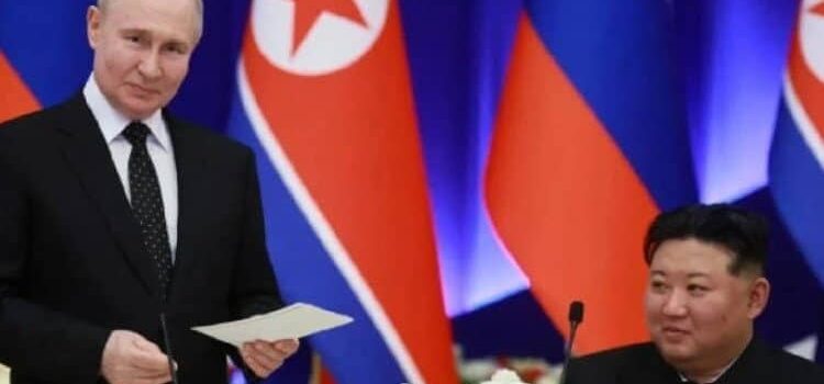 Rusia y Corea del Norte oficializan firma de tratado de defensa mutua