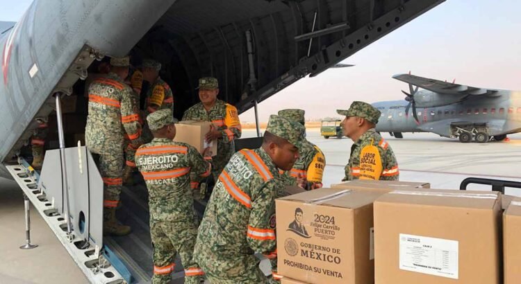 SEDENA entrega 360 despensas en Chiapas