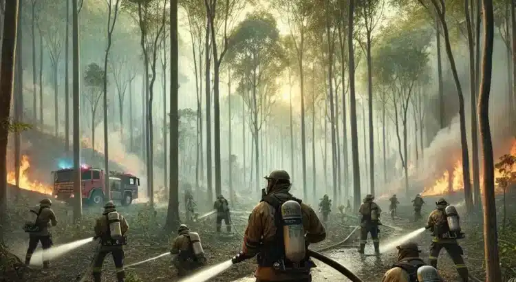 Semahn refuerza acciones contra incendios forestales en Chiapas