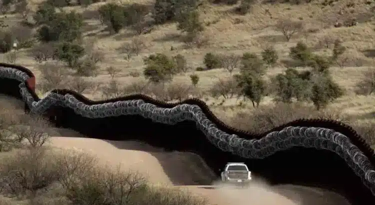 Trump insiste en ampliar el muro fronterizo con México