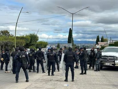 Detención masiva de policías corruptos en Chiapas