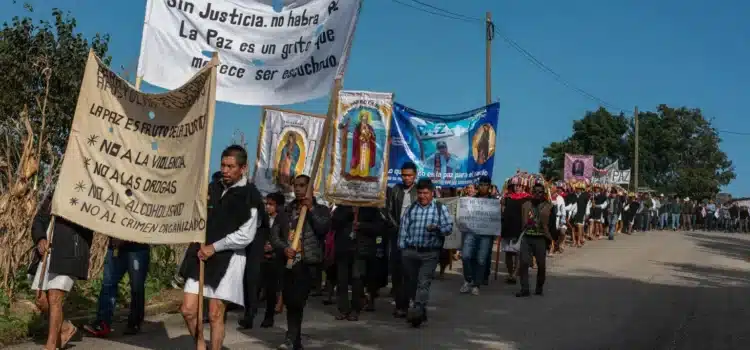 Indígenas de Chiapas exigen justicia y seguridad