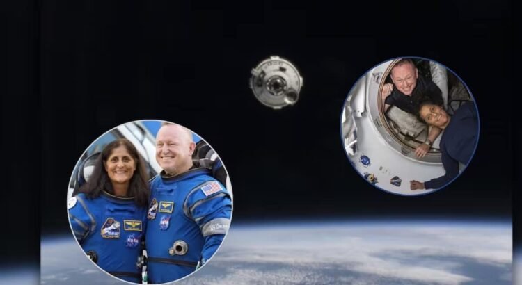 Astronautas estadounidenses regresan a la Tierra después de 9 meses en el espacio