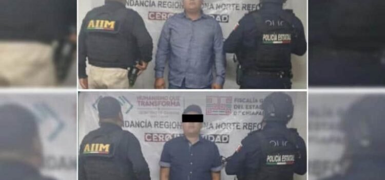 Detienen a dos funcionarios de la Fiscalía de Chiapas