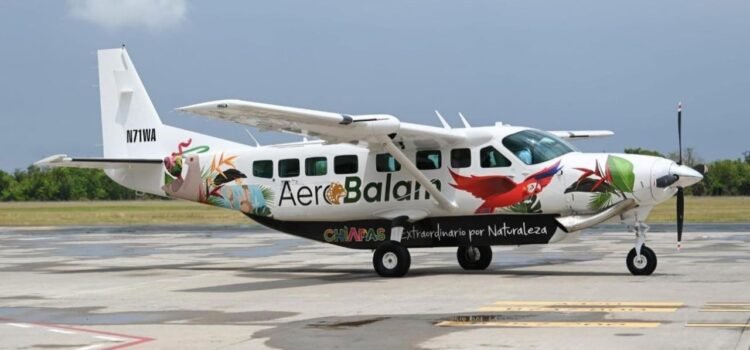 Chiapas pone en marcha AeroBalam, primera aerolínea regional