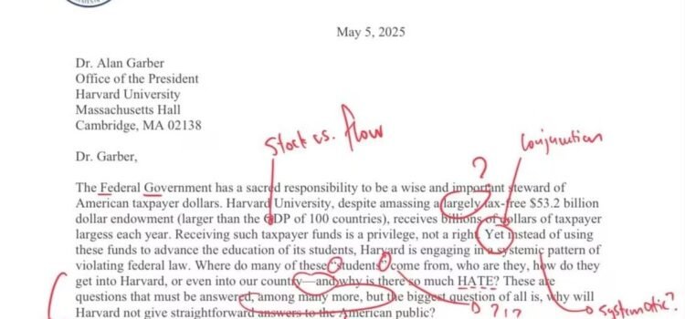 Secretaria de Educación envía carta a Harvard… plagada de errores gramaticales