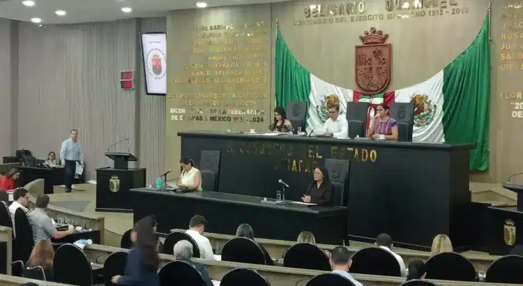 Congreso de Chiapas respalda iniciativa de seguridad del gobernador Eduardo Ramírez