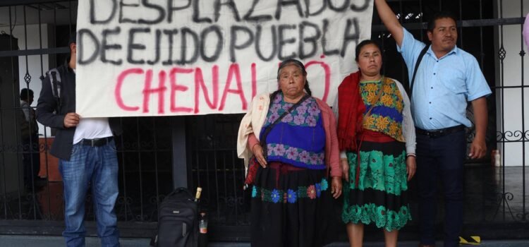 Indígenas desplazados en Chiapas exigen traslado tras 9 años de espera Indígenas desplazados en Chiapas exigen traslado tras 9 años de espera