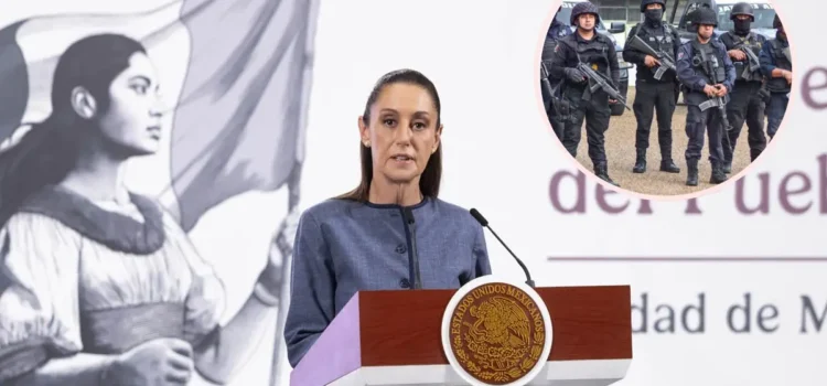 Sheinbaum reprueba que las Fuerzas Pakal de Chiapas cruzaran Guatemala durante un enfrentamiento