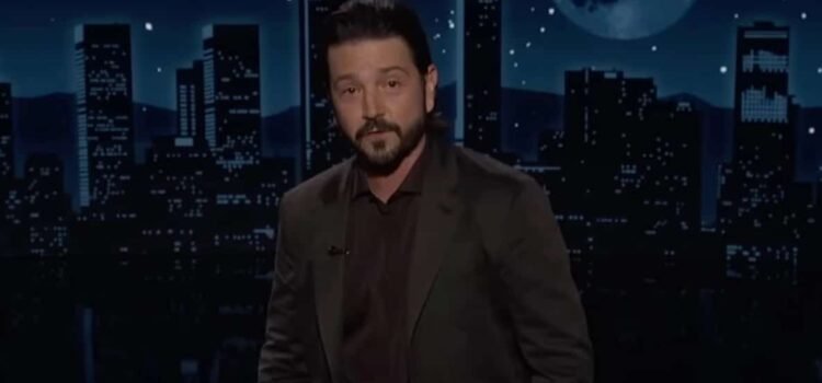 Diego Luna pronuncia discurso contra “injusta” política migratoria de Trump Diego Luna pronuncia discurso contra “injusta” política migratoria de Trump