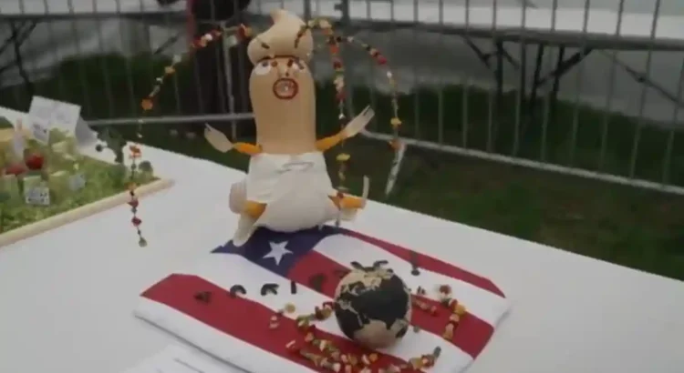Mandaron a Trump a la… verdura