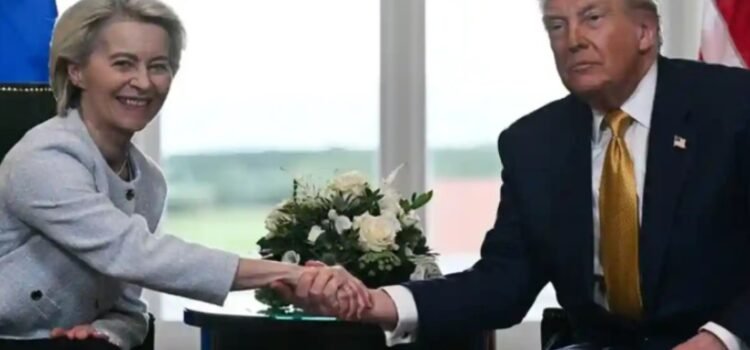 Llegan Estados Unidos y la Unión Europea a acuerdo comercial