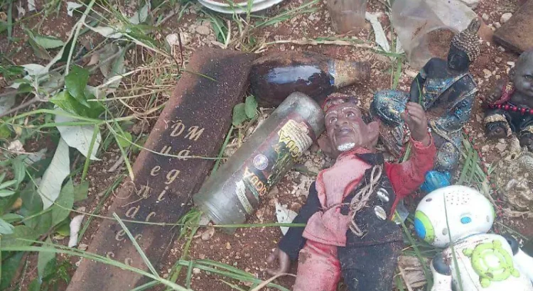 Encuentran objetos usados en presunta brujería en los Altos de Chiapas