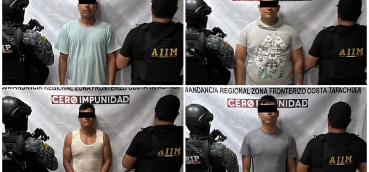 Cuatro hombres son detenidos por presuntamente violar a un menor de edad en un centro de rehabilitación en Chiapas Cuatro hombres son detenidos por presuntamente violar a un menor de edad en un centro de rehabilitación en Chiapas