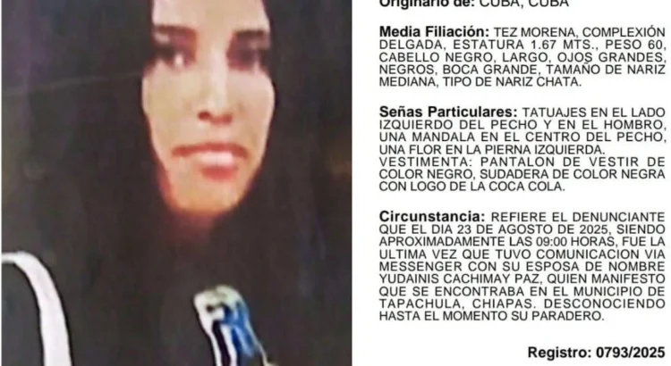 Buscan a dos mujeres migrantes desaparecidas en Chiapas