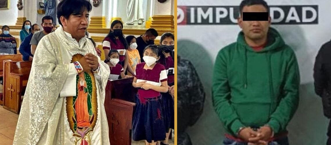 Cae “El Chesman”, segundo implicado en el asesinato del padre Marcelo Pérez en Chiapas