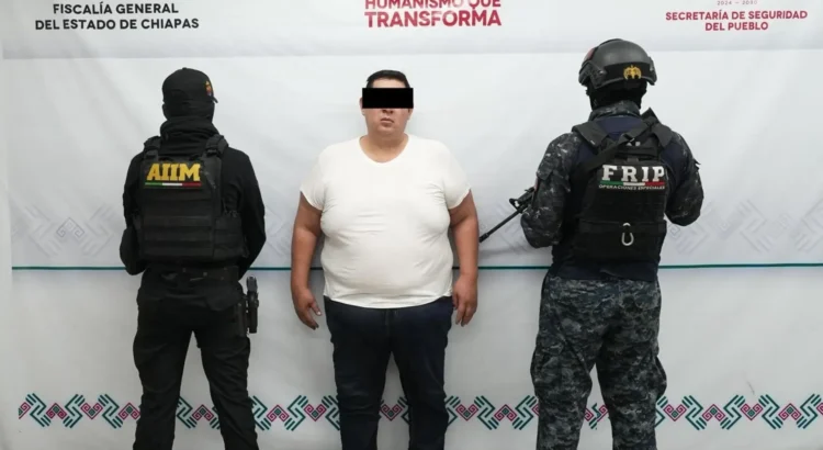 Detienen a “El Peque”, Presunto Líder de Célula del CJNG y del Cártel Chiapas-Guatemala