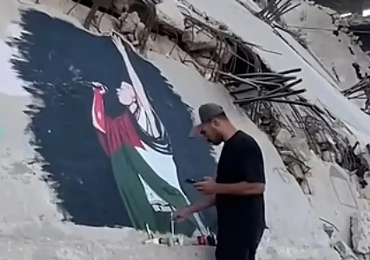 Pintan en Gaza un mural de Macklemore tras polémica por gira de Ed Sheeran